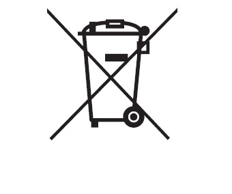 Symbol Mülltonne (WEEE)